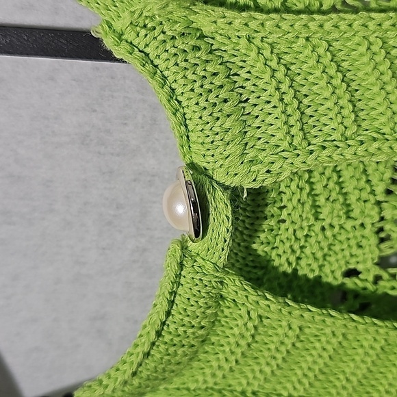 House of Harlow 1960 Lime Crochet Maxi Dress XS‎ NWT - Picture 9 of 13